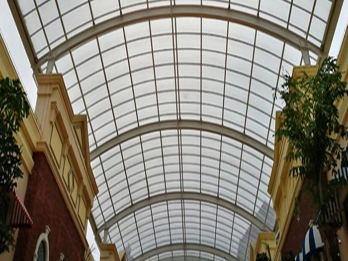 文山屋面网架顶棚吊装方案