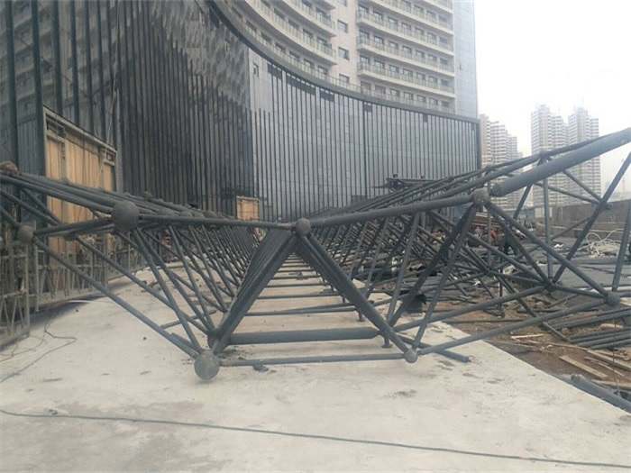 文山万豪酒店雨棚网架